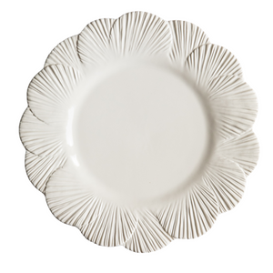 Laguna Dinner Plate, Linen, Set of 4 - Skye McAlpine Tavola