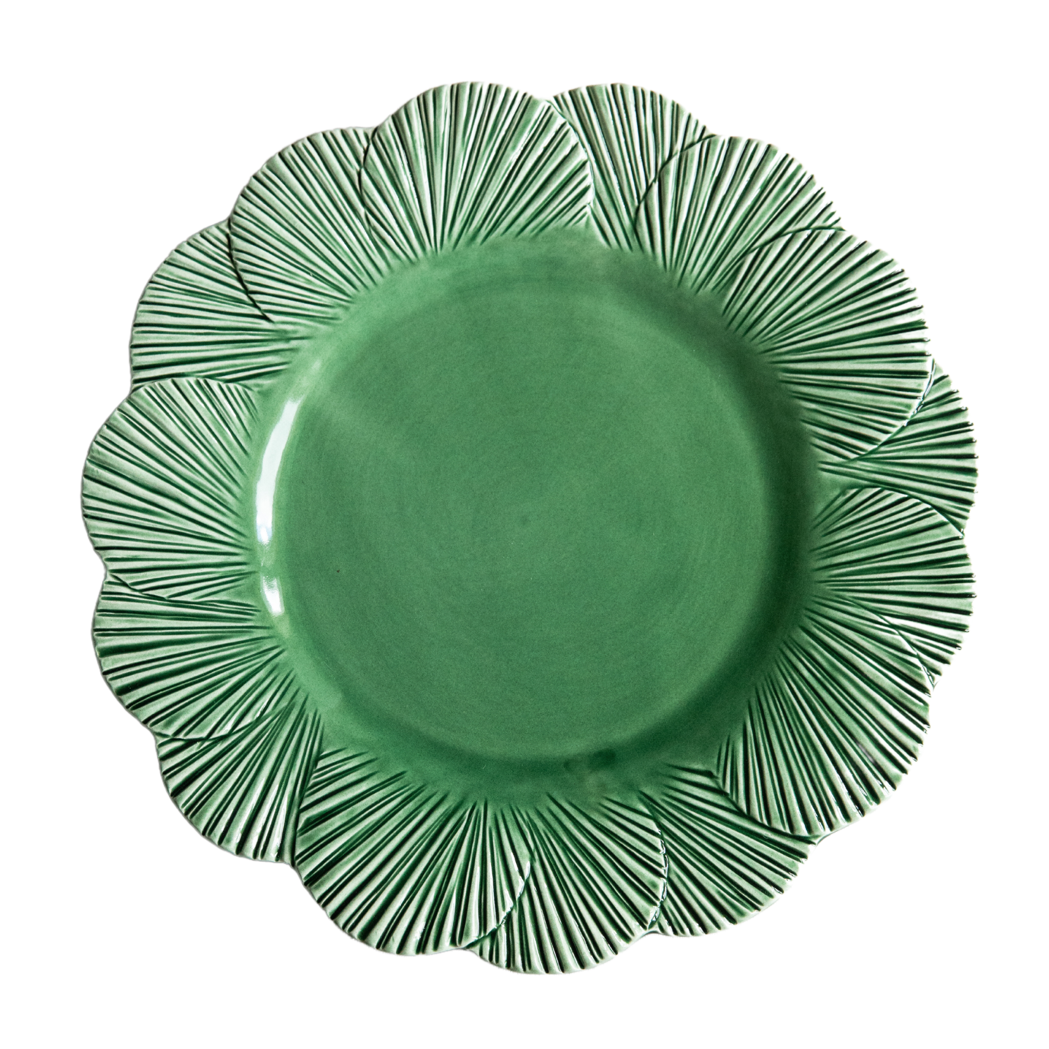 Laguna Dinner Plate, Green, Set of 4 - Skye McAlpine Tavola