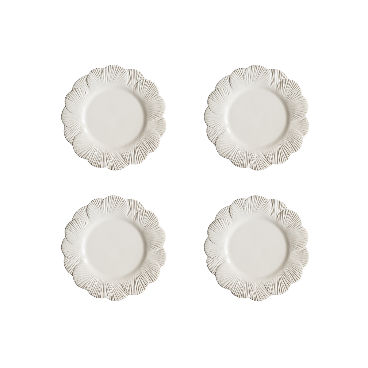 Laguna Dinner Plate, Linen, Set of 4 – Skye McAlpine Tavola