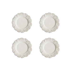 Laguna Dinner Plate, Linen, Set of 4 - Skye McAlpine Tavola