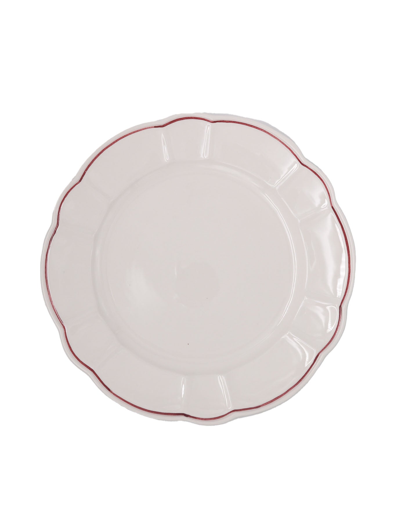 Romilly Dinner Plate, Red - Skye McAlpine Tavola