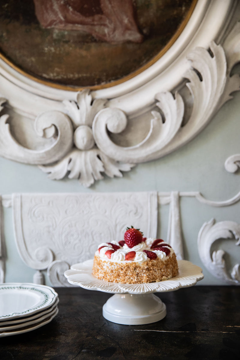 Laguna Cake Stand, Linen