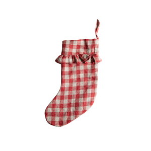 Gingham Christmas Stockings