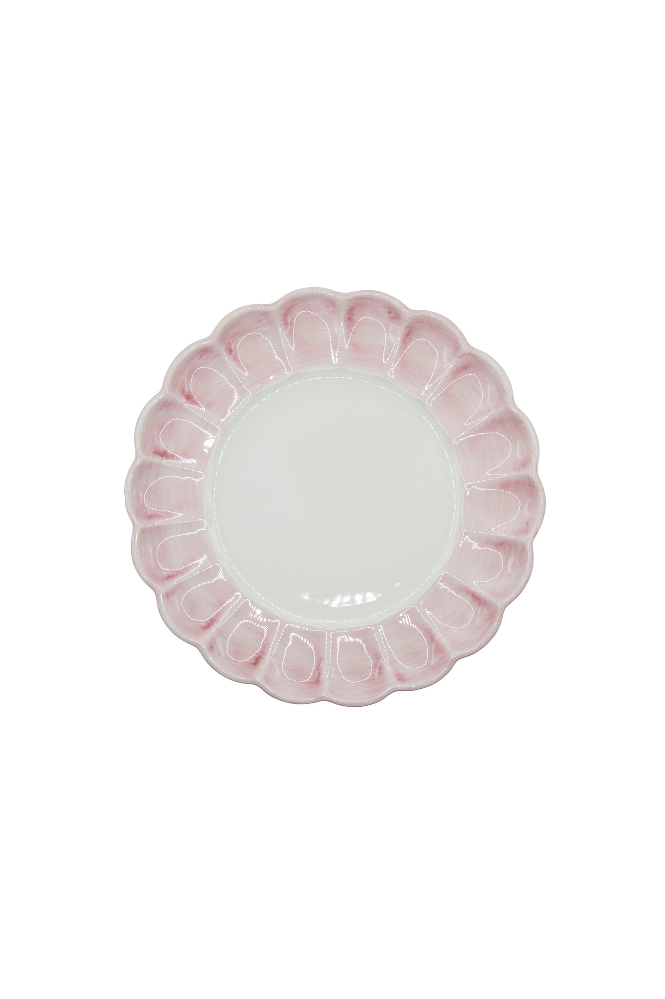 Lido Dinner Plate, Pink, Set of 4 - Skye McAlpine Tavola