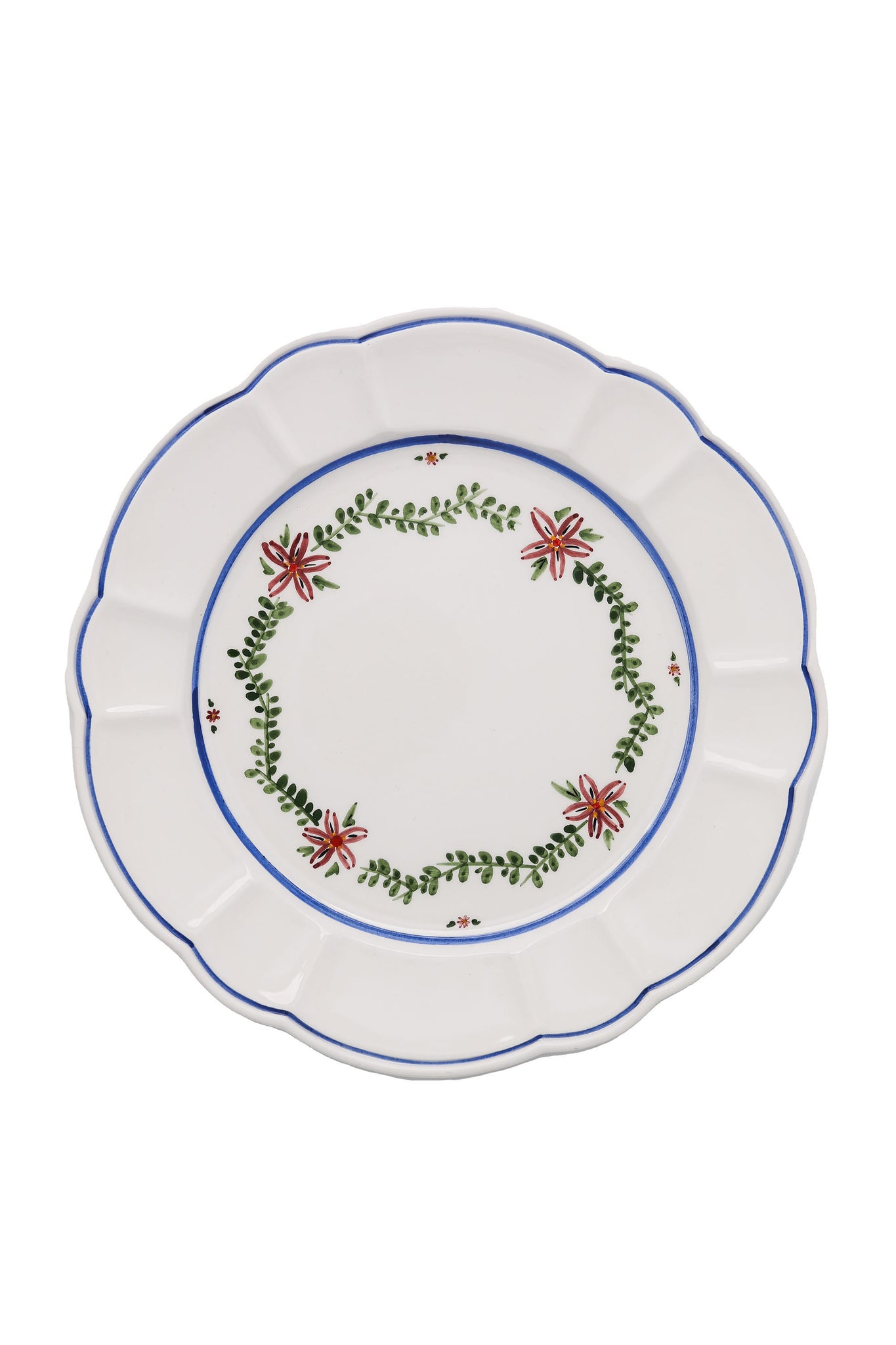 Arcadia Dinner Plate, Blue - Skye McAlpine Tavola